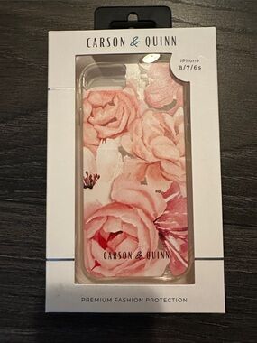 Pink Floral iPhone 8/7/6s Case